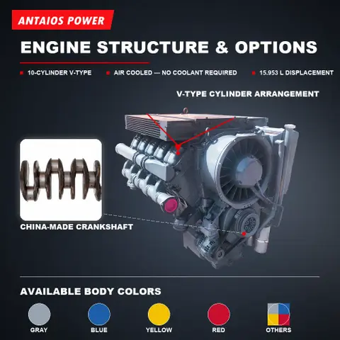 129-217kw Diesel Engine F10L413F