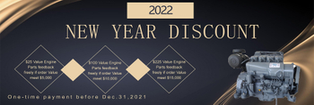 New Year discount for Deutz engines and spare parts